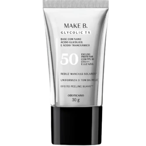 Base Líquida Make B. Glycolic TX Cor 100 30g