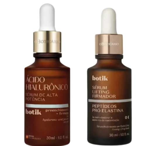 Combo Botik: Sérum Ácido Hialurônico + Sérum Lifting Firmador